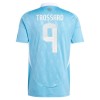 Officiële Voetbalshirt België Trossard 9 Uit EK 2024 - Heren